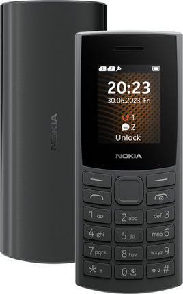 NOKIA 106 4G DUAL SIM KEYPAD PHONE (BLACK)