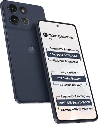 MOTOROLA G86 POWER 5G (PANTONE SPELLBOUND, 8GB RAM, 128GB STORAGE)