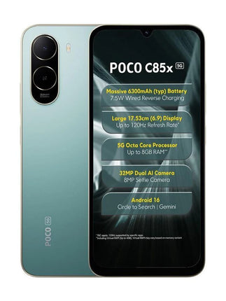 Poco C85x 5G | 1 Year Warranty