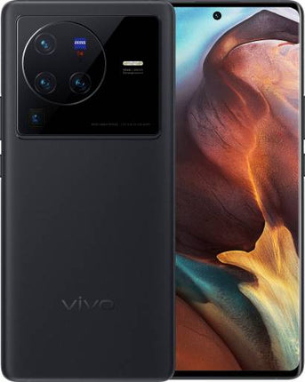 Vivo X80 Pro Cosmic Black 256GB Front View – SaarBazaar