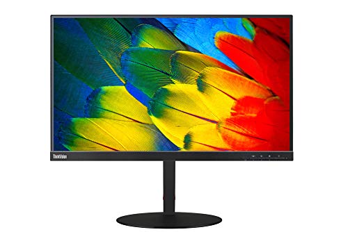 LENOVO THINKVISION T-SERIES T24M-10 23.8-INCH IPS FHD NEAR EDGELESS MONITOR, TUV CERTIFIED EYE COMFORT - (BLACK)