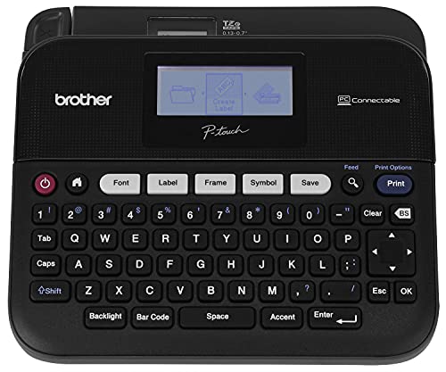 BROTHER PTOUCH PT-D450 LABEL PRINTER, BLACK, SMALL