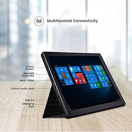 AVITA COSMOS 2 IN 1 INTEL CELERON DUAL CORE - (4 GB/64 GB EMMC STORAGE/WINDOWS 10 HOME) NS12T5IN025P 2 IN 1 LAPTOP (11.6 INCHES(28CM), CHARCOAL GREY, 1.327 KG)