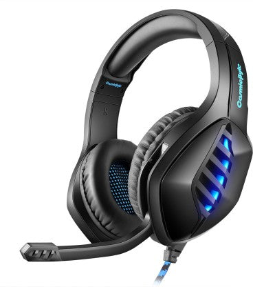 COSMIC BYTE GS430 WIRED HEADSET (BLACK, ON THE EAR)