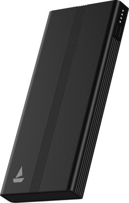 BOAT 10000 MAH POWER BANK (12 W, FAST CHARGING) (CARBON BLACK, LITHIUM POLYMER)