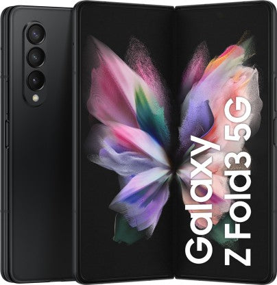 SAMSUNG GALAXY Z FOLD3 5G (PHANTOM BLACK, 256 GB) (12 GB RAM)