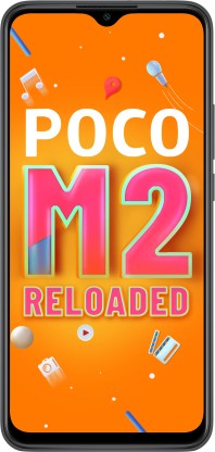 POCO M2 Reloaded (Greyish Black, 64 GB) (4 GB RAM)