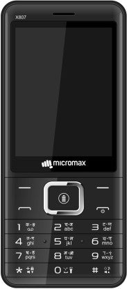 Micromax X807 (Black&Blue)