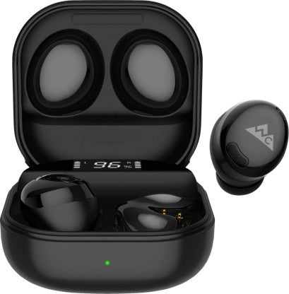 WECOOL MOONWALK M3-V2 BLUETOOTH IN EAR TRUE WIRELESS EARBUDS WITH MIC BLUETOOTH HEADSET (BLACK, TRUE WIRELESS)