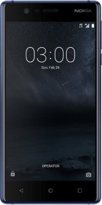 Nokia 3 (Tempered Blue, 16 GB) (2 GB RAM)
