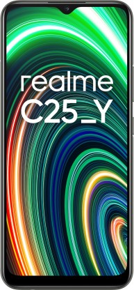 realme C25_Y (Metal Grey, 128 GB) (4 GB RAM)