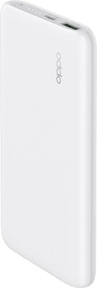 OPPO 5000 MAH X 2 CELLS POWER BANK (30 W, QUICK CHARGE 3.0) (WHITE, LITHIUM POLYMER)