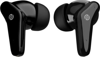 NOISE BUDS VS102 WITH 14 HOURS PLAYTIME, 11MM DRIVER, IPX5, AND UNIQUE FLYBIRD DESIGN BLUETOOTH HEADSET (JET BLACK, TRUE WIRELESS)
