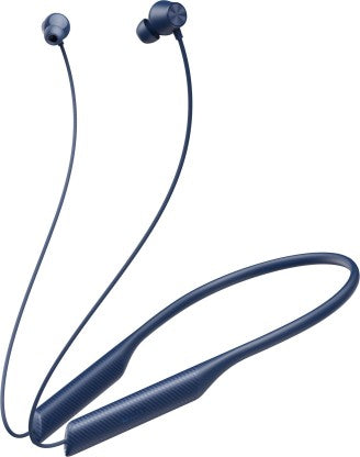 DIZO WIRELESS DASH WITH 30H PLAY AND BLINK FAST CHARGING (BY REALME TECHLIFE) BLUETOOTH HEADSET (ELECTRIC BLUE, IN THE EAR)