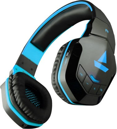 BOAT ROCKERZ 510 SUPER EXTRA BASS BLUETOOTH HEADSET (FURIOUS BLUE, ON THE EAR)