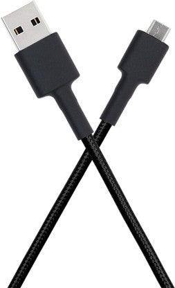 MI MICRO USB CABLE 2 A 1 M 21025 (COMPATIBLE WITH MOBILE, BLACK, ONE CABLE)