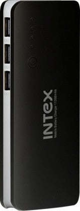 INTEX 11000 MAH POWER BANK (10 W, FAST CHARGING) (BLACK, LITHIUM-ION)
