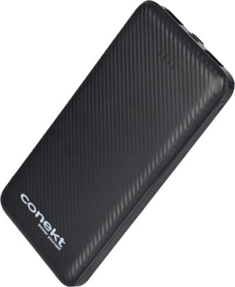 CONEKT 10000 MAH POWER BANK (12 W, FAST CHARGING) (BLACK, LITHIUM POLYMER)