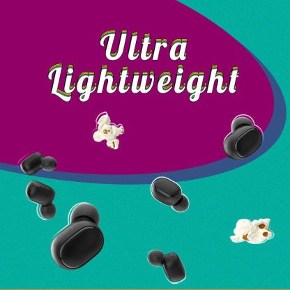 REDMI EARBUDS 2C TRULY WIRELESS EARBUDS WITH BLUETOOTH 5.0, UPTO 12 HRS PLAYBACK BLUETOOTH HEADSET  (BLACK, TRUE WIRELESS)