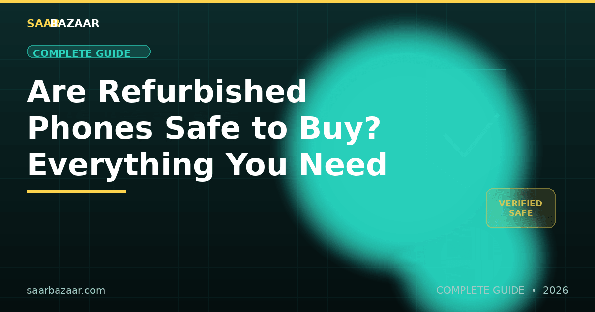 Are Refurbished Phones Safe to Buy? Everything You Need to Know - SAARBazaar