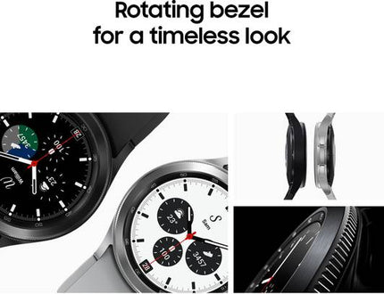 SAMSUNG GALAXY WATCH4 CLASSIC LTE (4.6CM, BLACK) [Activated] [GRADE A]