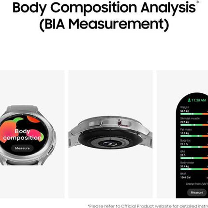 SAMSUNG GALAXY WATCH4 CLASSIC LTE (4.6CM, BLACK) [Activated] [GRADE A]