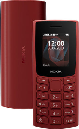 NOKIA 105 4G TA-1557 DUAL SIM KEYPAD PHONE (RED TERRACOTTA)[Like New]