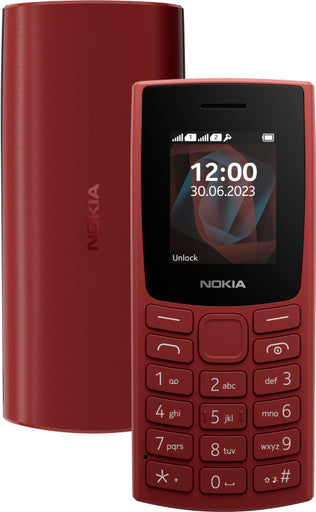 NOKIA 105 4G TA-1557 DUAL SIM KEYPAD PHONE (RED TERRACOTTA)[Like New]
