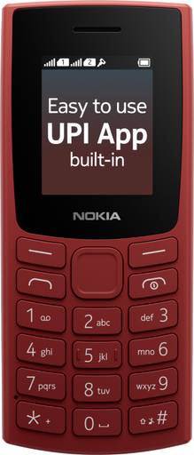 NOKIA 105 4G TA-1557 DUAL SIM KEYPAD PHONE (RED TERRACOTTA)[Like New]