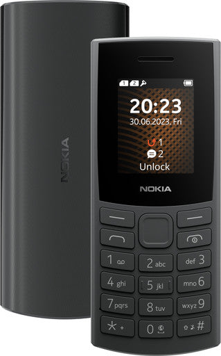 NOKIA 106 4G DUAL SIM KEYPAD PHONE (BLACK)