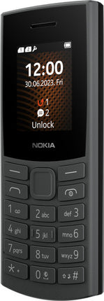 NOKIA 106 4G DUAL SIM KEYPAD PHONE (BLACK)