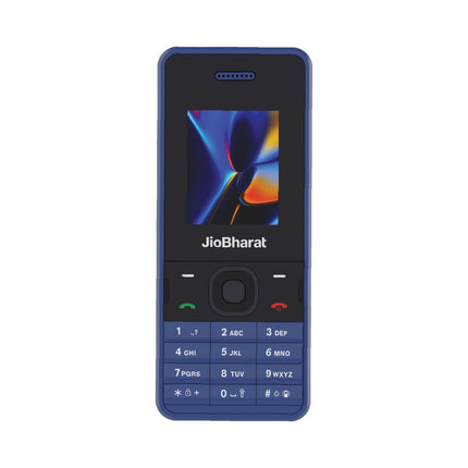 JIO BHARAT V2 KEYPAD PHONE (BLUE) [Activated] [GRADE A]