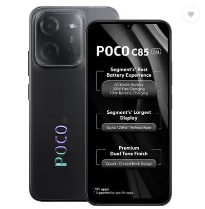 Poco C85 5G | 1 Year Warranty