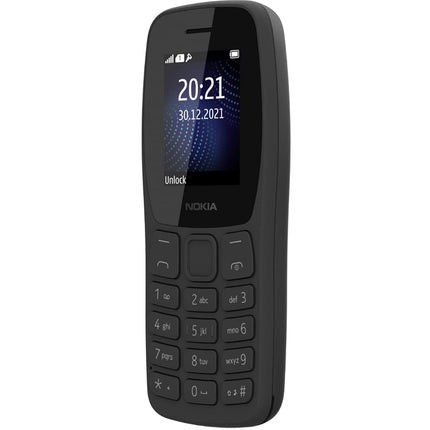 NOKIA 105 CLASSIC, SINGLE SIM, WITH CHARGER KEYPAD PHONE (CHARCOAL) [Activated] [GRADE A]
