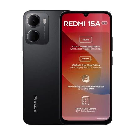 Redmi 15A 5G | 1 Year Warranty