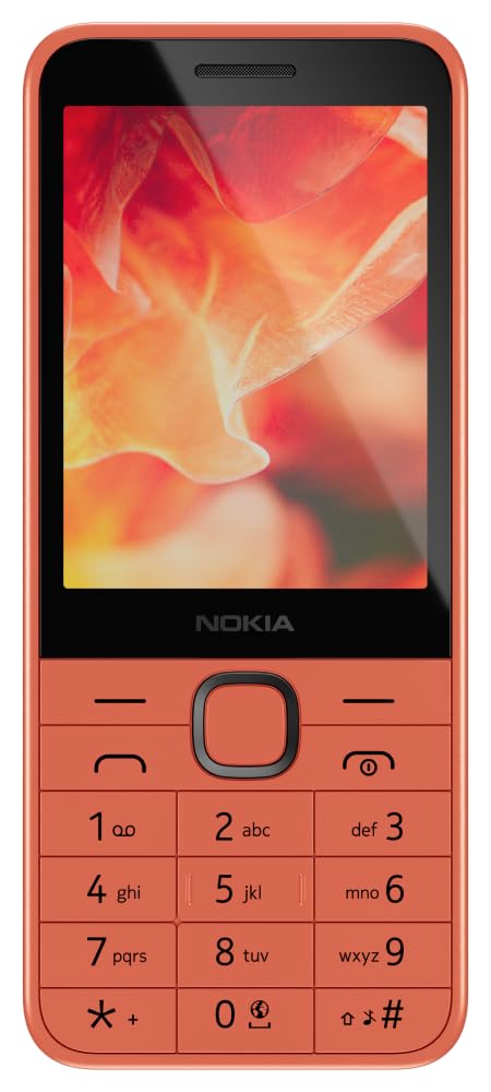 NOKIA 220 4G, DUAL SIM KEYPAD PHONE (PEACH) [Activated] [GRADE A]