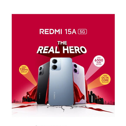 Redmi 15A 5G | 1 Year Warranty