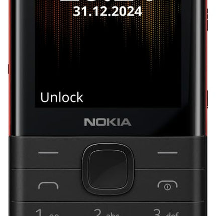 NOKIA 5310, DUAL SIM KEYPAD PHONE (BLACK, RED) [Activated] [GRADE A]