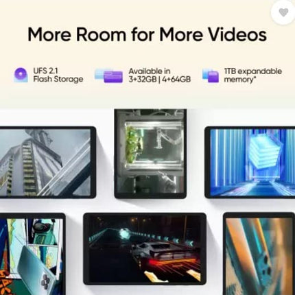realme tablet video quality