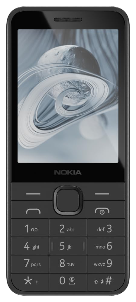 NOKIA 220 4G, DUAL SIM KEYPAD PHONE (BLACK) [Activated] [GRADE A]