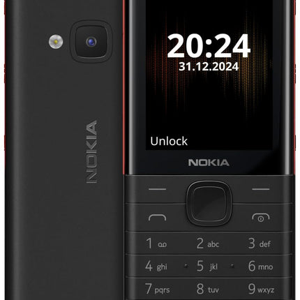 NOKIA 5310, DUAL SIM KEYPAD PHONE (BLACK, RED) [Activated] [GRADE A]