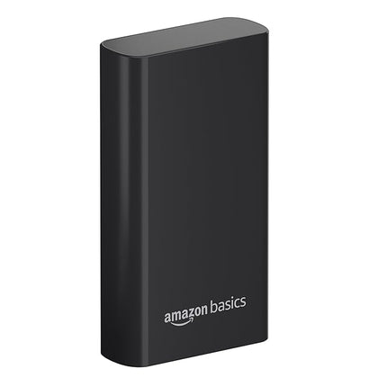 AMAZON BASICS 20000MAH POWER BANK (22.5W FAST CHARGING, (METALLIC BLACK) [Activated] [GRADE A]