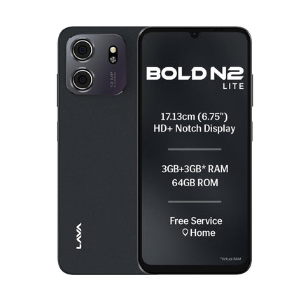 Lava Bold N2 Lite | 1 Year Warranty