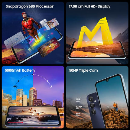 SAMSUNG GALAXY M14 4G (SAPPHIRE BLUE ,4GB RAM 64GB STORAGE)