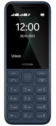NOKIA 130, MUSIC DUAL SIM KEYPAD PHONE (DARK BLUE) [Activated] [GRADE A]