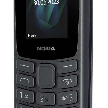NOKIA ALL-NEW 105 SINGLE SIM KEYPAD PHONE (CHARCOAL) [Activated] [GRADE A]