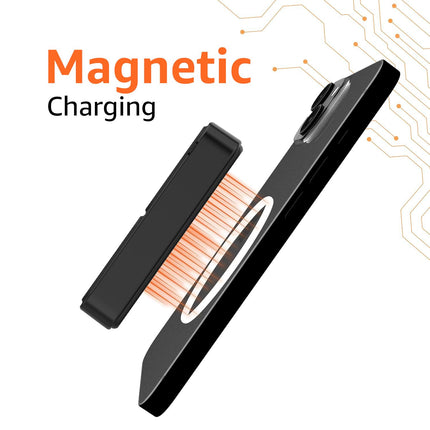AMAZON BASICS 10000MAH 20W FAST CHARGING POWER BANK (15W WIRELESS OUTPUT, BLACK) [Activated] [GRADE A]