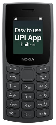 NOKIA ALL-NEW 105 SINGLE SIM KEYPAD PHONE (CHARCOAL) [Activated] [GRADE A]