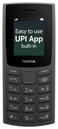 NOKIA ALL-NEW 105 SINGLE SIM KEYPAD PHONE (CHARCOAL) [Activated] [GRADE C]
