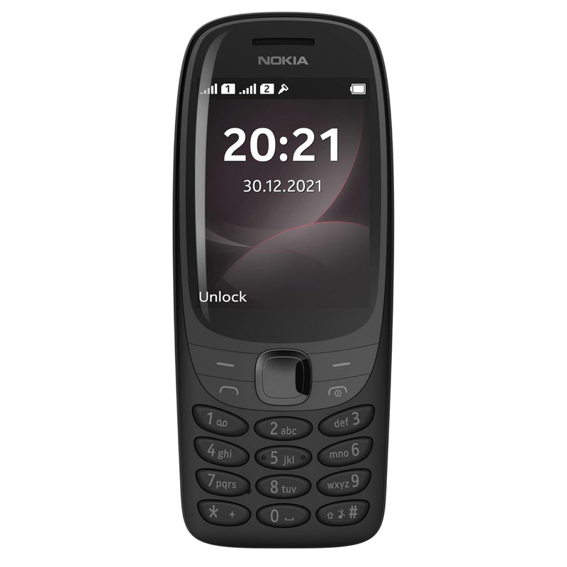 NOKIA 6310 4G, DUAL SIM KEYPAD PHONE (BLACK) [Activated] [GRADE A]